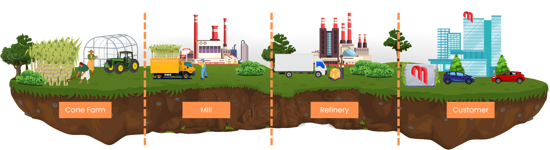 sugar supply chain