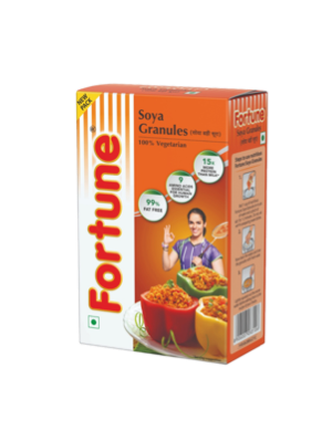 fortune soya granules pack