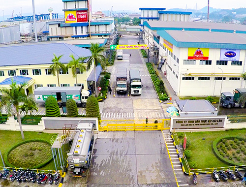 First oil refinery in Quang Ninh, Vietnam