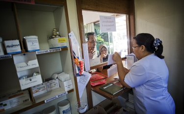 On-site clinic in Wilmar’s plantation