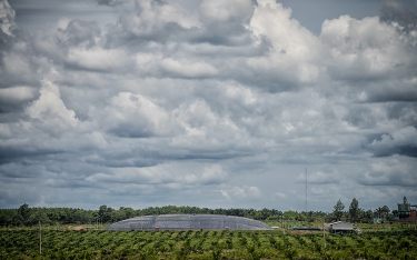 Methane capture facility